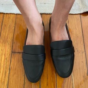 COLE HAAN black leather loafers NEW